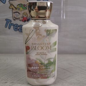 Bath & Body Works Brightest Bloom Body Lotion 8oz With Shea Butter Coconut Oil